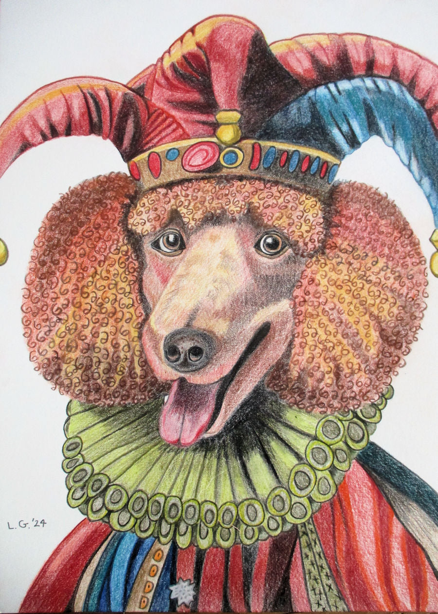 Chester, The Poodle Jester