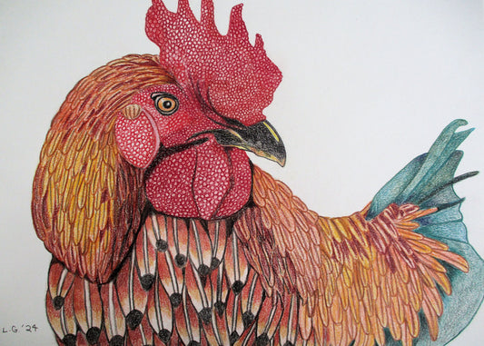 Colorful Rooster