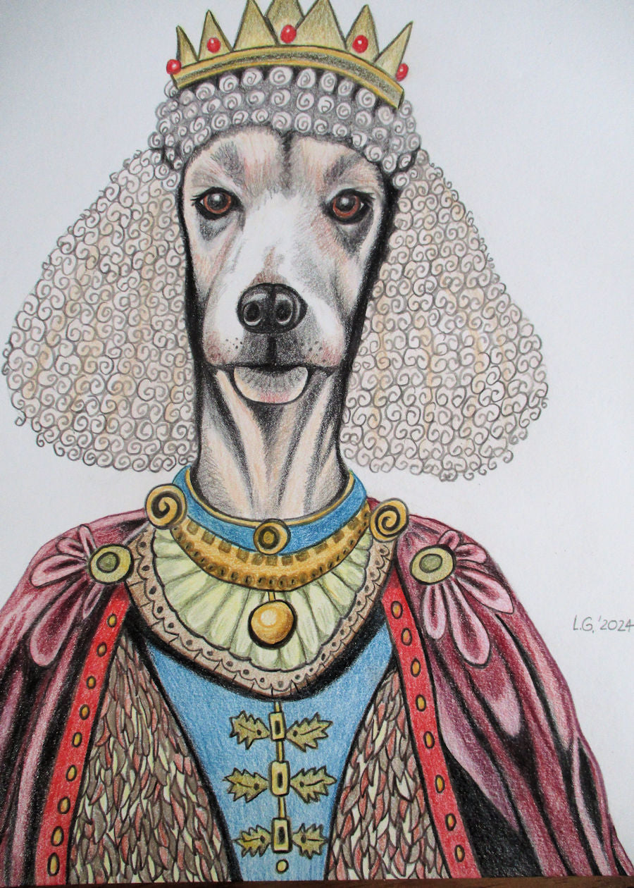 Maximus, the Royal Poodle