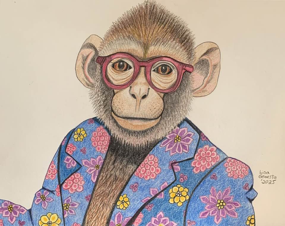 Burt and His Red Glasses