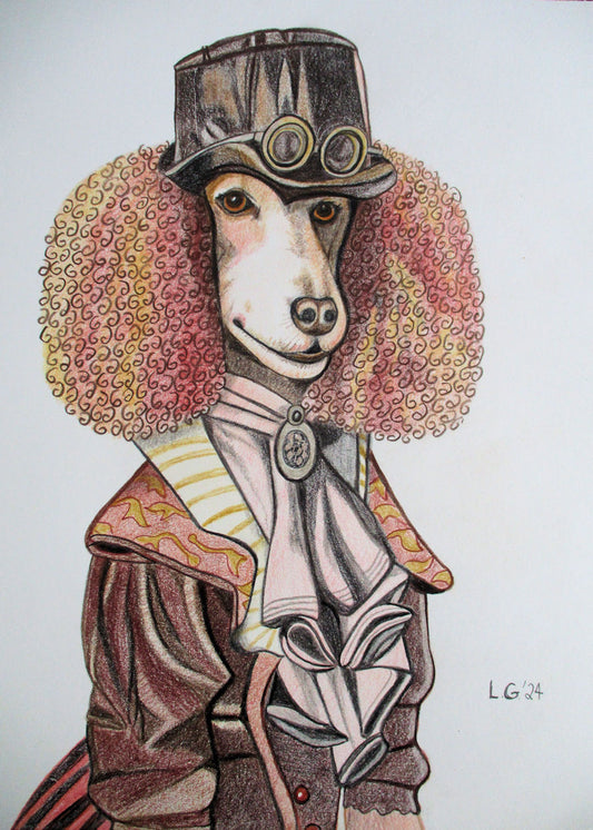 Steampunk Poodle